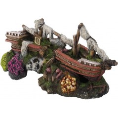 Sunken Ship T 25x10,5x11,5cm - Aqua Della 234/411599 Aqua Della 27,72 € Ornibird