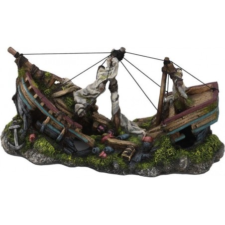 Masted Ship L 37,5x17,5x20cm - Aqua Della 234/411605 Aqua Della 78,00 € Ornibird