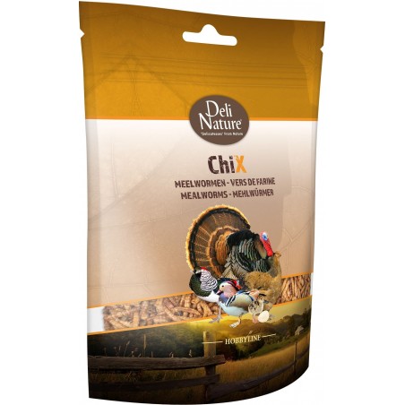 Chix Vers de Farine 200gr - Deli Nature à 5,30 € - Deli Nature - 026172 - Volaille