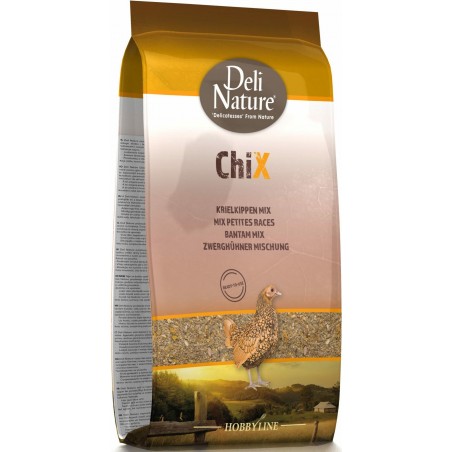 Chix Mix Petites Races prêt à l'emploi 4kg - Deli Nature à 8,30 € - Deli Nature - 026310 - Volaille