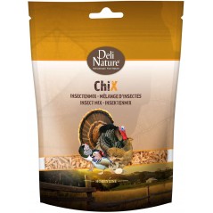 Chix Insectes Mix 180gr - Deli Nature à 5,70 € - Deli Nature - 026171 - Volaille