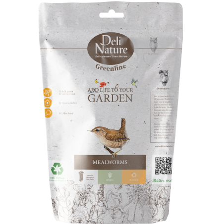 Greenline Mealworms 200gr - Deli Nature