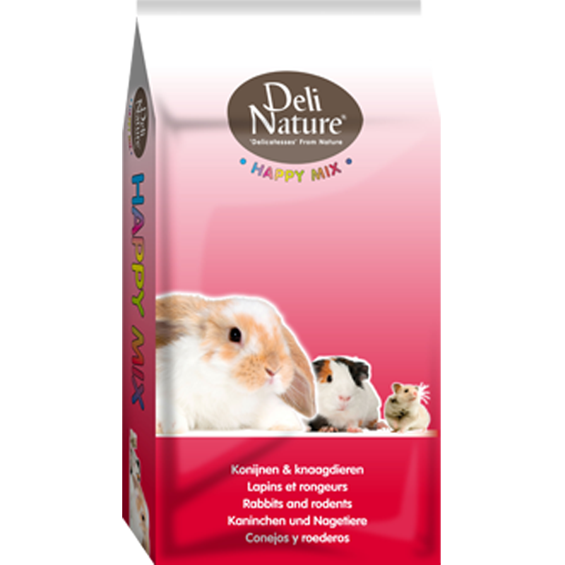 Happy Mix Cochons d'Inde 15kg - Deli Nature