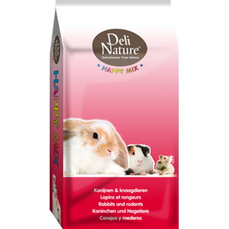 Happy Mix Cochons d'Inde 15kg - Deli Nature