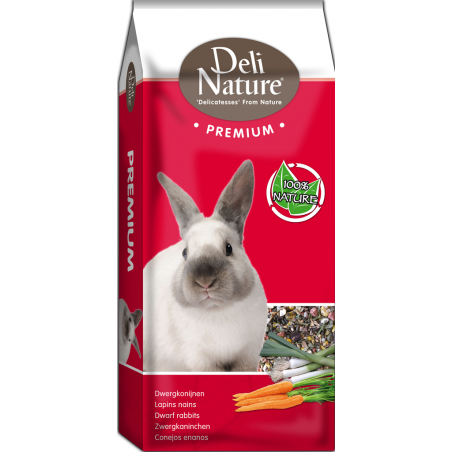 Premium Lapins Nains Junior 15kg - Deli Nature