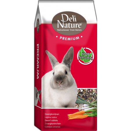 Premium Lapins Nains 15kg - Deli Nature