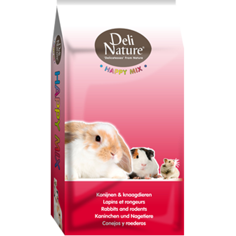 Happy Mix Lapins Nains 15kg - Deli Nature