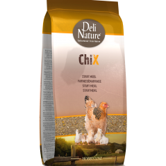 ChiX Farine Démarrage 4kg - Deli Nature à 5,50 € - Deli Nature - 026301 - Poule Pondeuse