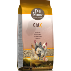 ChiX Pellet Ponte 4kg - Deli Nature à 5,30 € - Deli Nature - 026305 - Poule Pondeuse