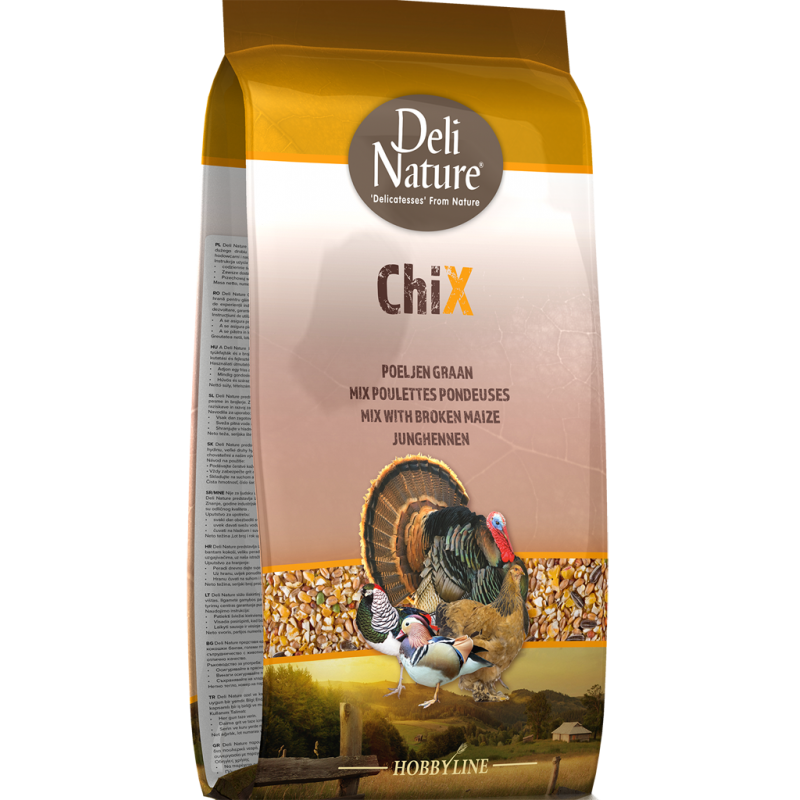 ChiX Mix Poulettes Pondeuses 4kg - Deli Nature