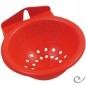 Nest with plastic hooks red 11.5 x 5.5 cm