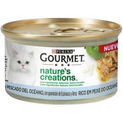 Nature's Créations - Au poisson 8x85gr - Gourmet 12425903 Purina 10,00 € Ornibird