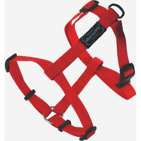 Harnais Basic Line Rouge 40mm 74/117cm - Wouapy à 21,40 € - Wouapy - 312130000 - Wouapy