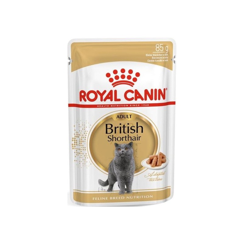 British Shorthair en sauce 85gr - Royal Canin