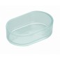 Manger transparent oval