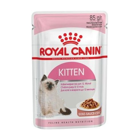 Kitten en sauce 85gr - Royal Canin à 1,70 € - Royal Canin - 1259851 - Royal Canin