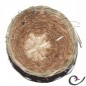 Nest wicker and coco for the canaries 11.5 cm