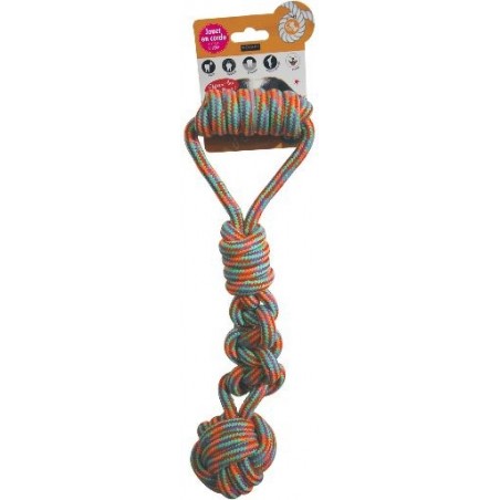 Cabestan corde à noeud coton recyclé 44cm - Wouapy à 5,95 € - Wouapy - 327205000 - Wouapy