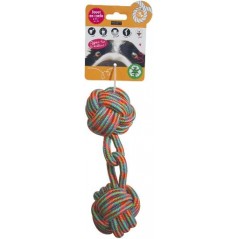 Couronne corde à noeud coton recyclé 23cm - Wouapy à 5,95 € - Wouapy - 327211000 - Wouapy