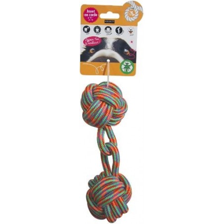 Couronne corde à noeud coton recyclé 23cm - Wouapy 327211000 Wouapy 5,95 € Ornibird