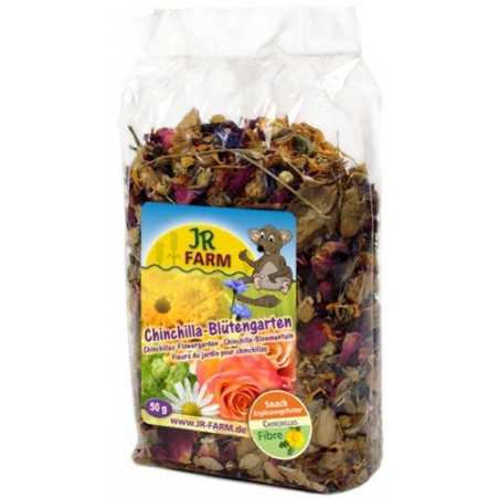 Fleurs du jardin Chinchillas 50gr - Jr Farm à 3,20 € - JR Farm - 205207001 - JR Farm