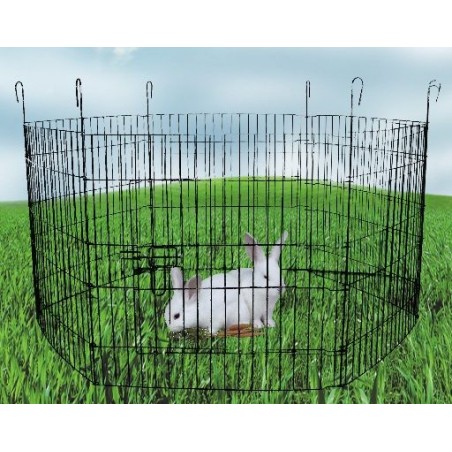 Parc à Lapin 60x60x63cm à 29,95 € - Grizo - 280200001 - Cages d'extérieur