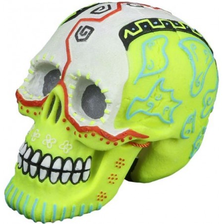 Dia De Los Muertos Crâne 2 Multicolore 11,8x7,7x9,2cm - Aqua Della 234/466582 Aqua Della 18,79 € Ornibird