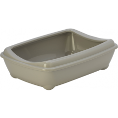 Arist-O-Tray + Rim Gris clair 43x30,7x12,2cm à 7,95 € - Kinlys - MOD-C132-330 - Bacs à chat