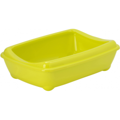 Arist-O-Tray + Rim Lemon Yellow 43x30,7x12,2cm à 7,95 € - Kinlys - MOD-C132-329 - Bacs à chat