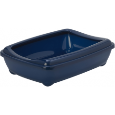 Arist-O-Tray + Rim Bleu Royal 49,5x37,8x13,5cm à 10,65 € - Kinlys - MOD-C192-331 - Bacs à chat