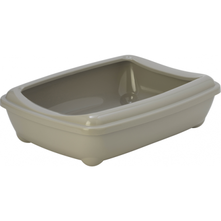 Arist-O-Tray + Rim Gris clair 49,5x37,8x13,5cm à 10,65 € - Kinlys - MOD-C192-330 - Bacs à chat