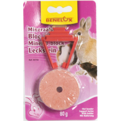 Pierre à minéraux rose + pince sur blister 80gr à 1,20 € - Kinlys - 36192 - Crackers - Sticks