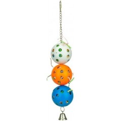 Boules de déchiquetage triples 40x7cm - Petlala à 9,25 € - PETLALA - PL4763 - Jouets