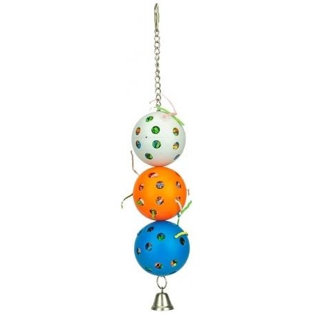 Boules de déchiquetage triples 40x7cm - Petlala PL4763 PETLALA 9,25 € Ornibird