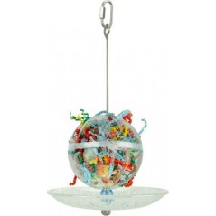 Buffet Ball avec plat et chaîne 9cm - Petlala PL4965 PETLALA 20,55 € Ornibird