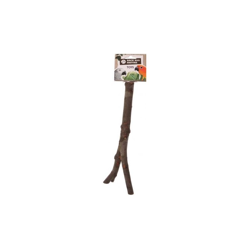 Perche en Y bois 30cm - Back Zoo Nature