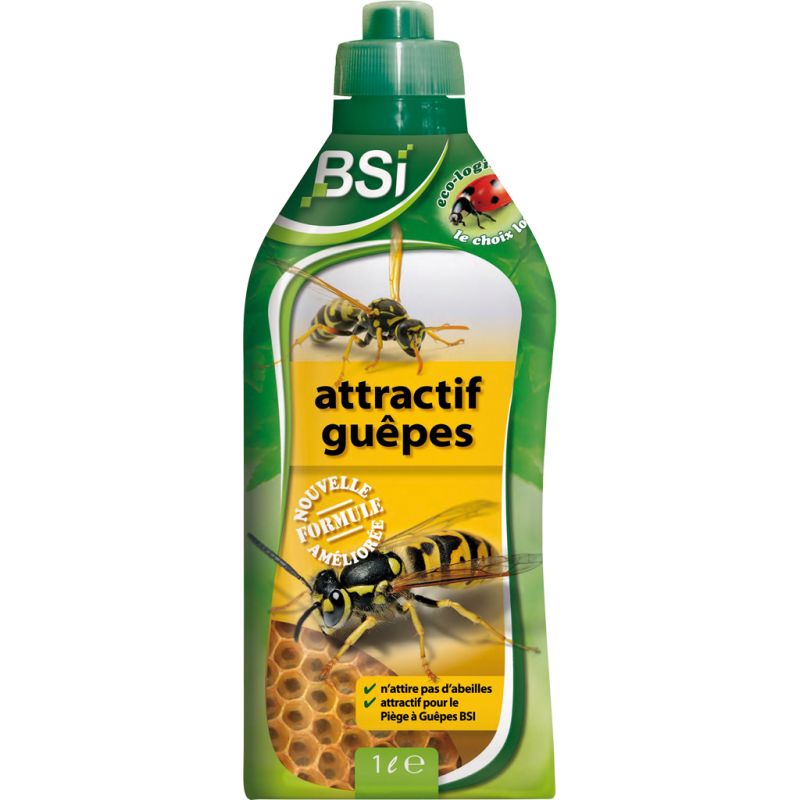 Wasp Attract Attractif Guêpe 1L - BSI