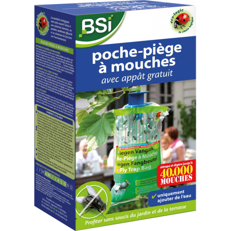 Fly Attract Poche-piège à mouches - BSI à 14,50 € - BSI - 50079 - Nuisibles