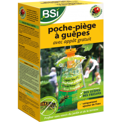 Wasp Attract Poche-piège à Guêpes - BSI à 14,50 € - BSI - 50086 - Nuisibles