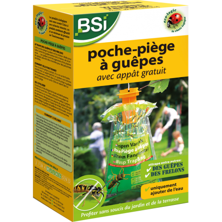 Wasp Attract Poche-piège à Guêpes - BSI 50086 BSI 14,50 € Ornibird