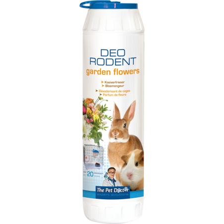 The Pet Doctor Deo Rodent Garden Flowers 750gr - BSI à 8,95 € - BSI - 65128 - Désodorisants & toilettes