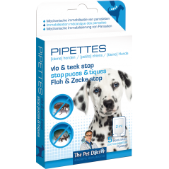 The Pet Doctor Stop Puces & Tiques Pipettes Chien 5x - BSI à 10,95 € - BSI - 82988 - Insecticides