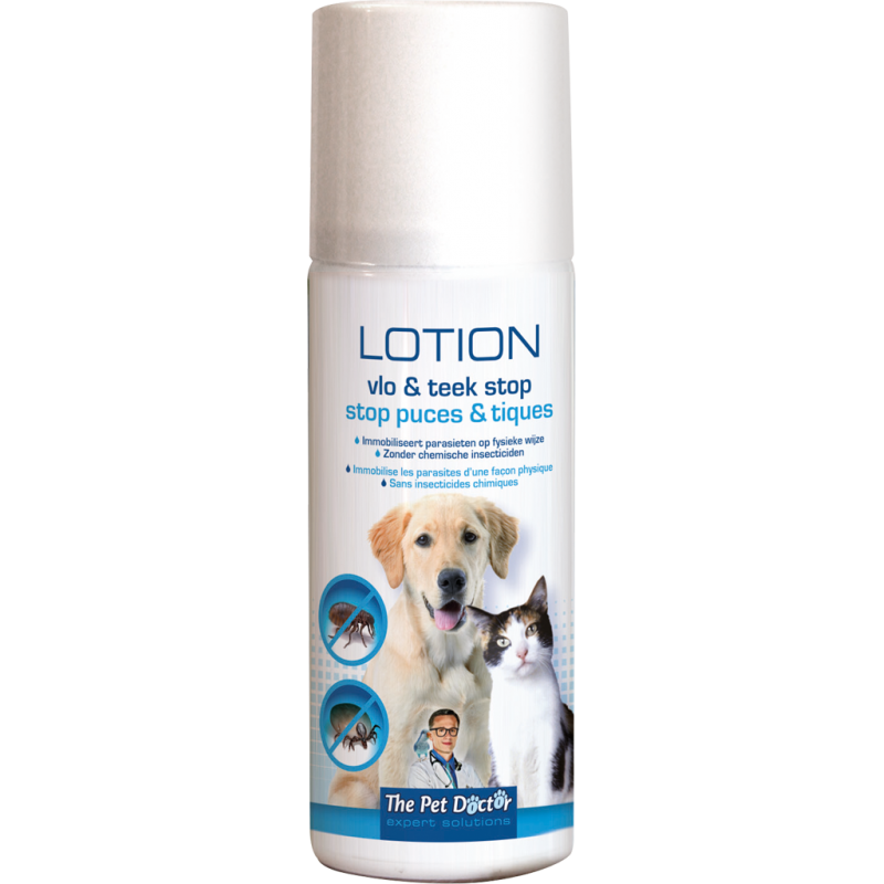 The Pet Doctor Stop Puces & Tiques Lotion 200ml - BSI