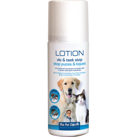 The Pet Doctor Stop Puces & Tiques Lotion 200ml - BSI à 10,95 € - BSI - 83015 - Insecticides