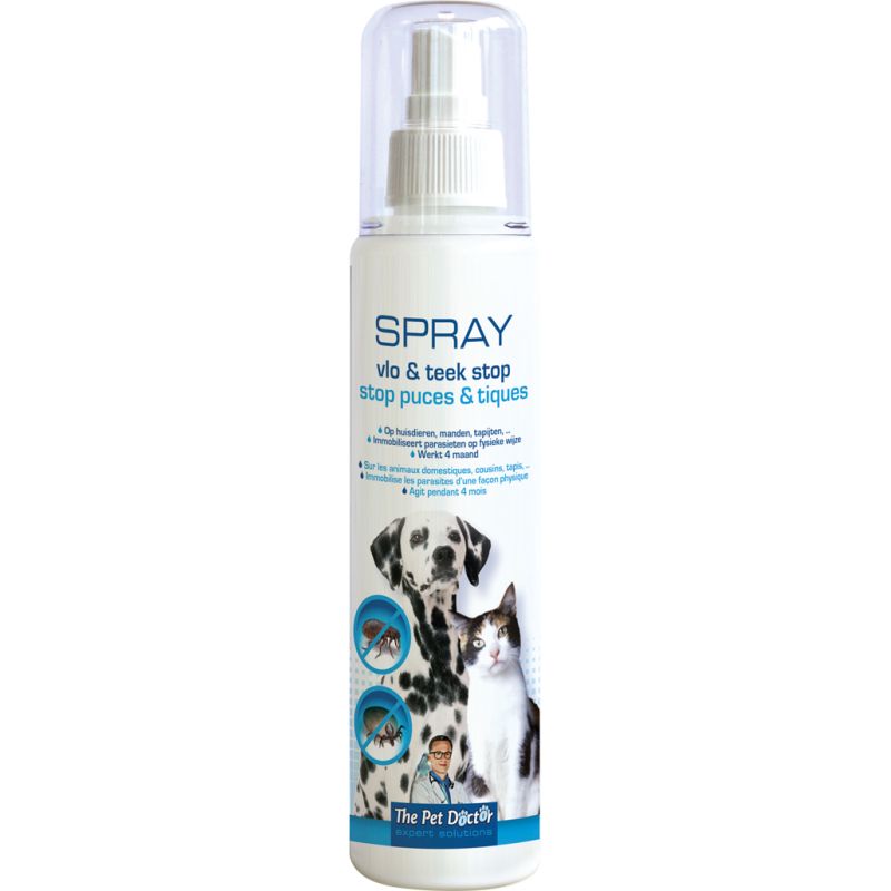 The Pet Doctor Stop Puces & Tiques Spray 200ml - BSI