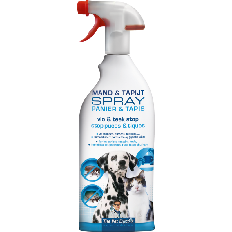 The Pet Doctor Stop Puces & Tiques Spray 800ml - BSI