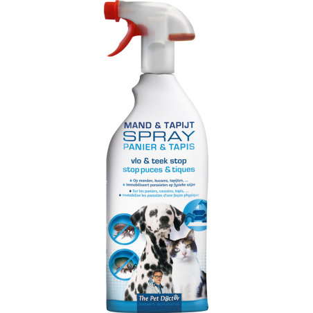 The Pet Doctor Stop Puces & Tiques Spray 800ml - BSI 83039 BSI 17,50 € Ornibird