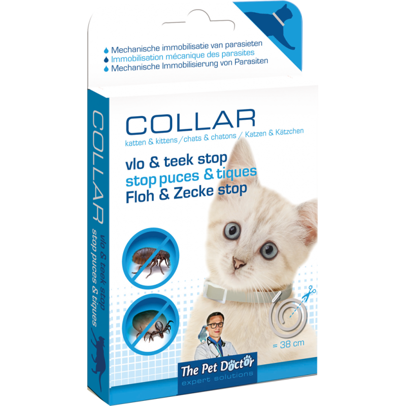 The Pet Doctor Stop Puces & Tiques Collier Chat 1x - BSI