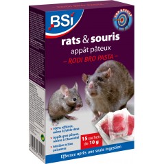 Rodi Bro Pâte 150gr (15x10gr) - BSI à 9,50 € - BSI - 64257 - Pièges