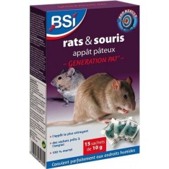 Génération Pat 150gr (10x15gr) - BSI à 11,95 € - BSI - 64170 - Pièges